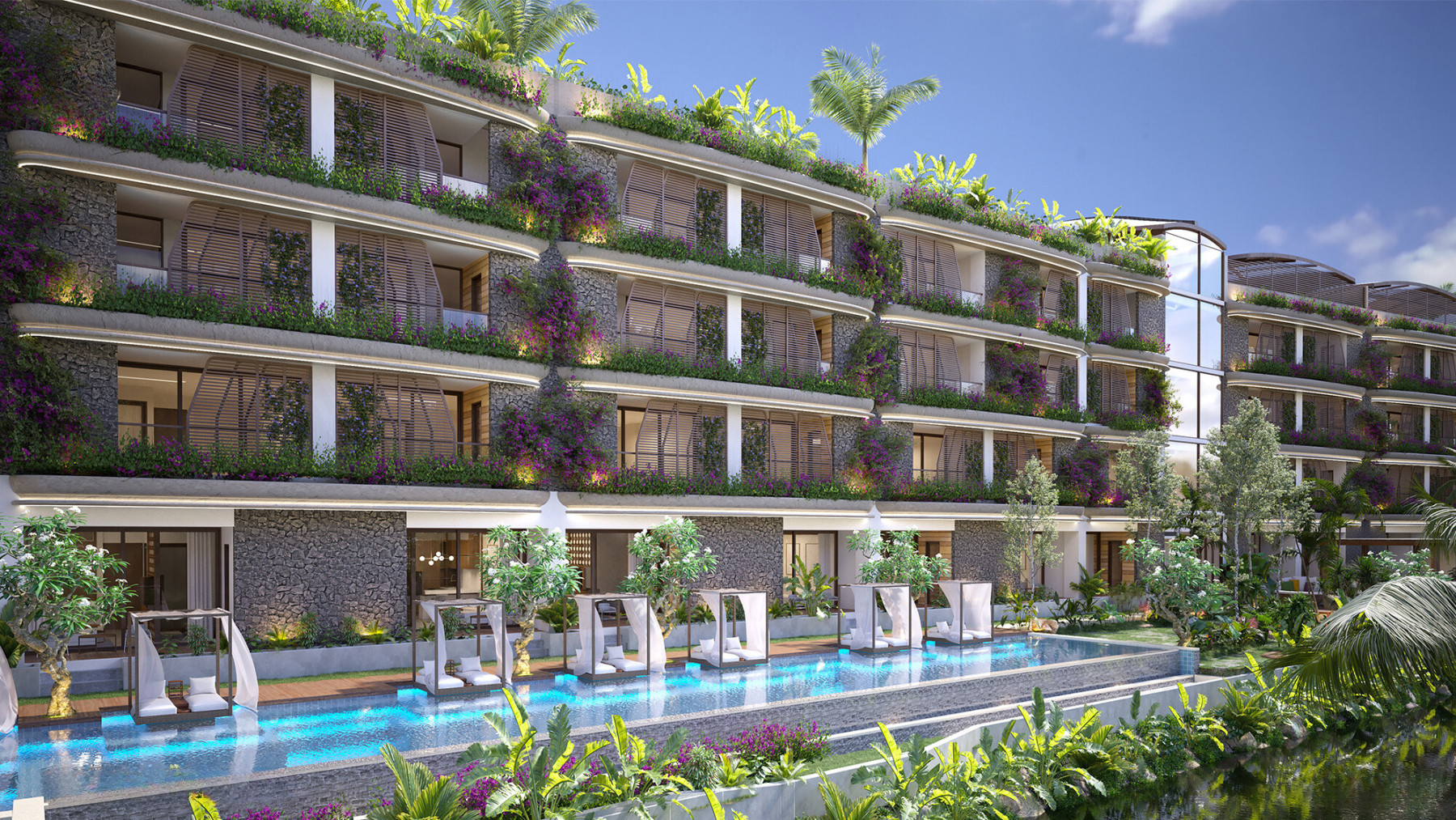 APARTEMENT STUDIO FURNISHED DI PUSAT WISATA CANGGU