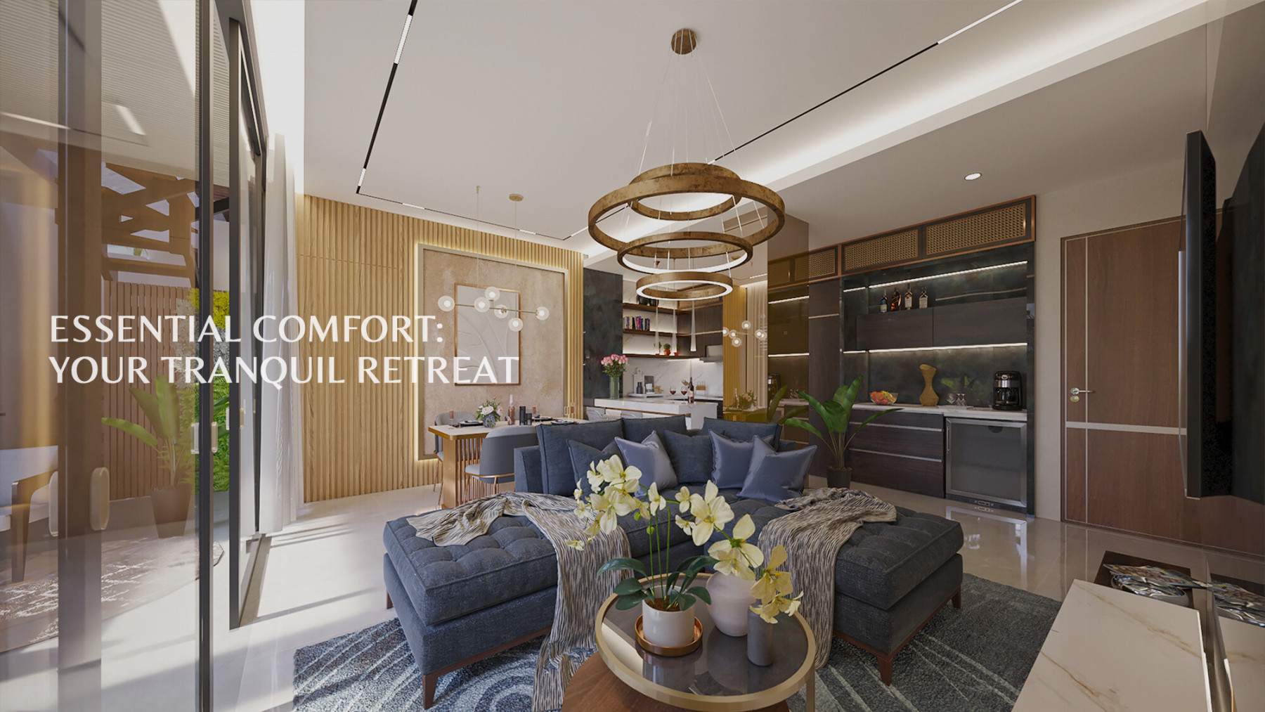 APARTMENT 2 BEDROOMS STRATEGIS DI BATU BOLONG CANGGU