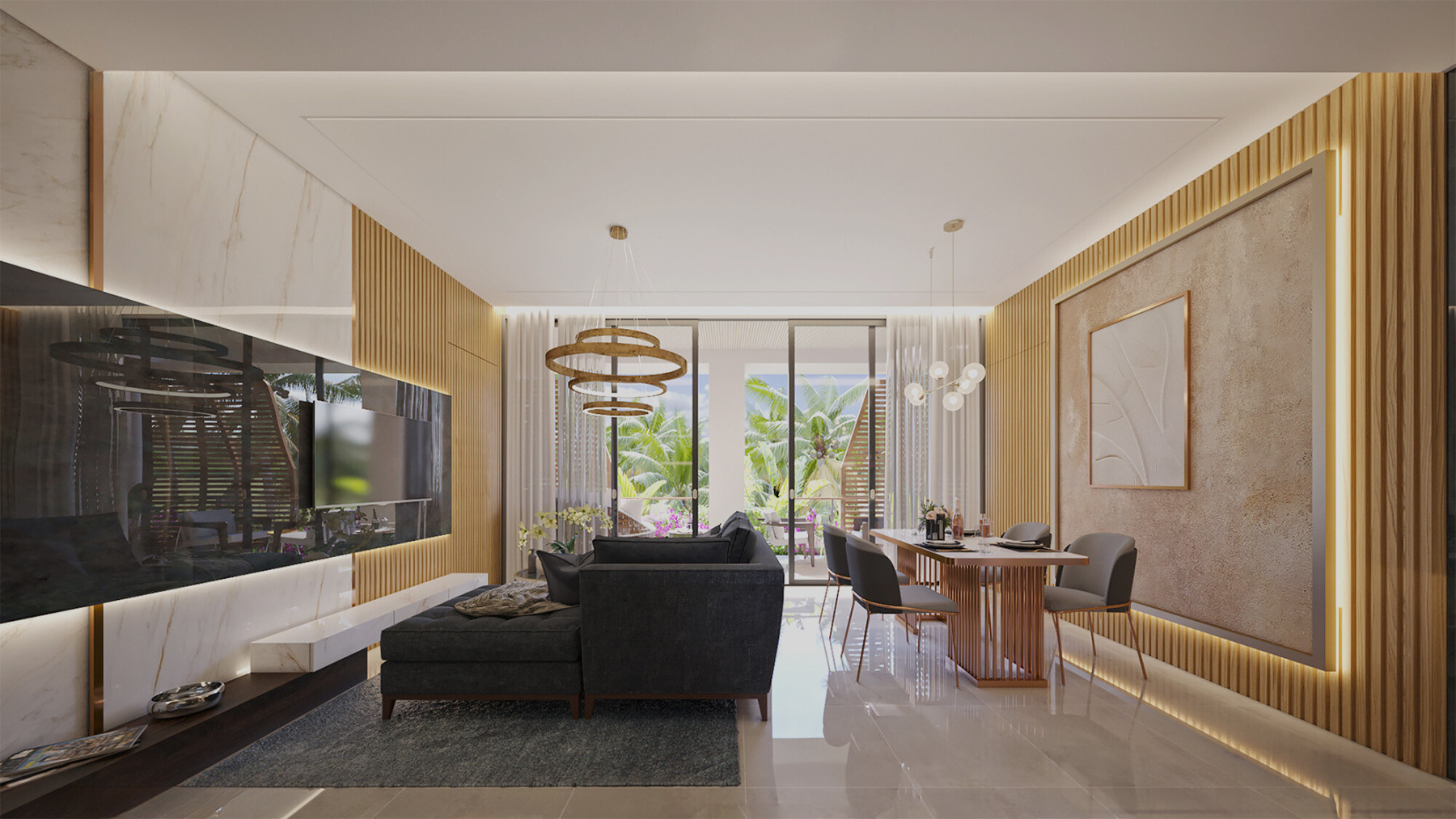 APARTMENT 2 BEDROOMS STRATEGIS DI BATU BOLONG CANGGU