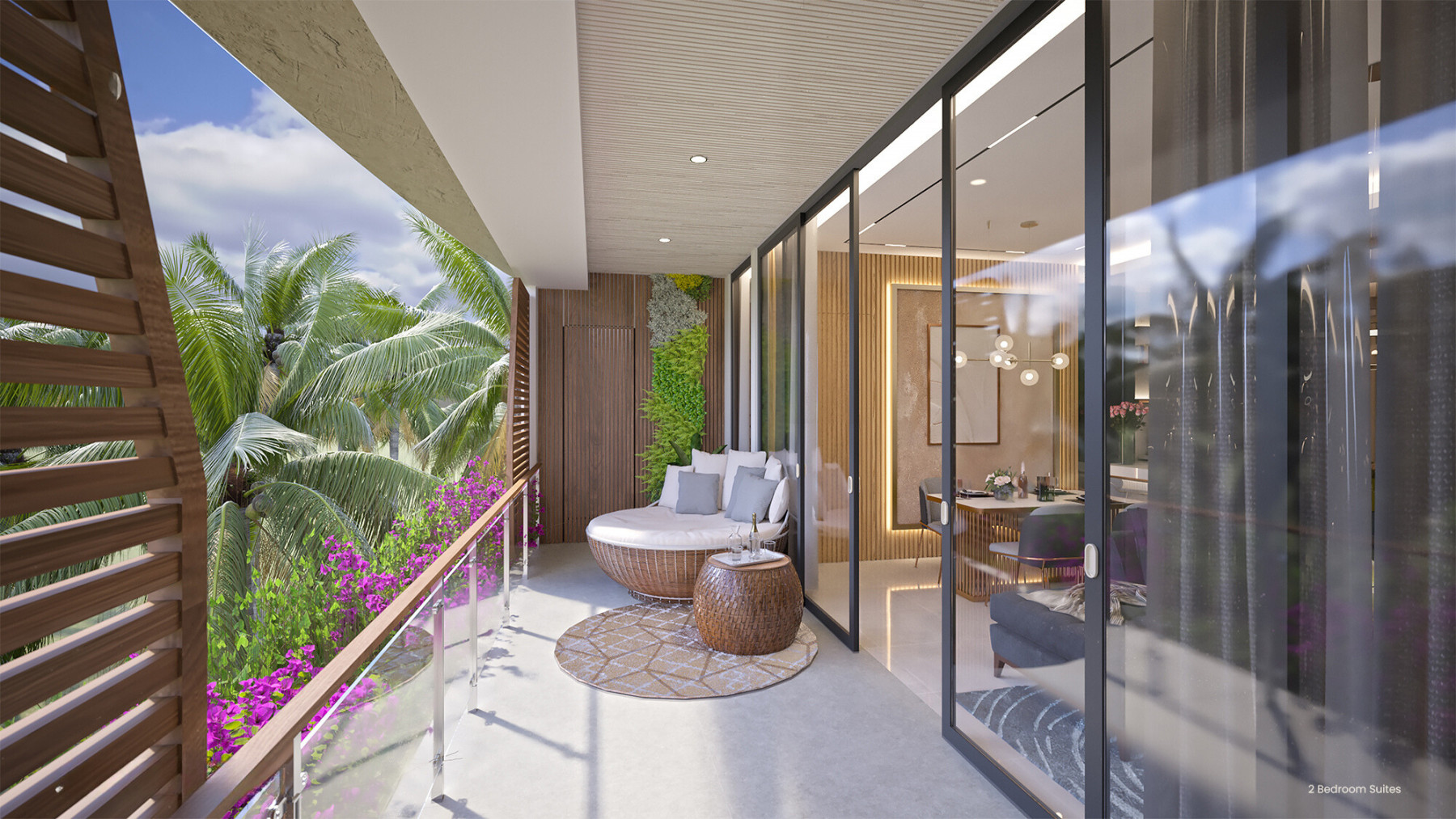 APARTMENT 2 BEDROOMS STRATEGIS DI BATU BOLONG CANGGU