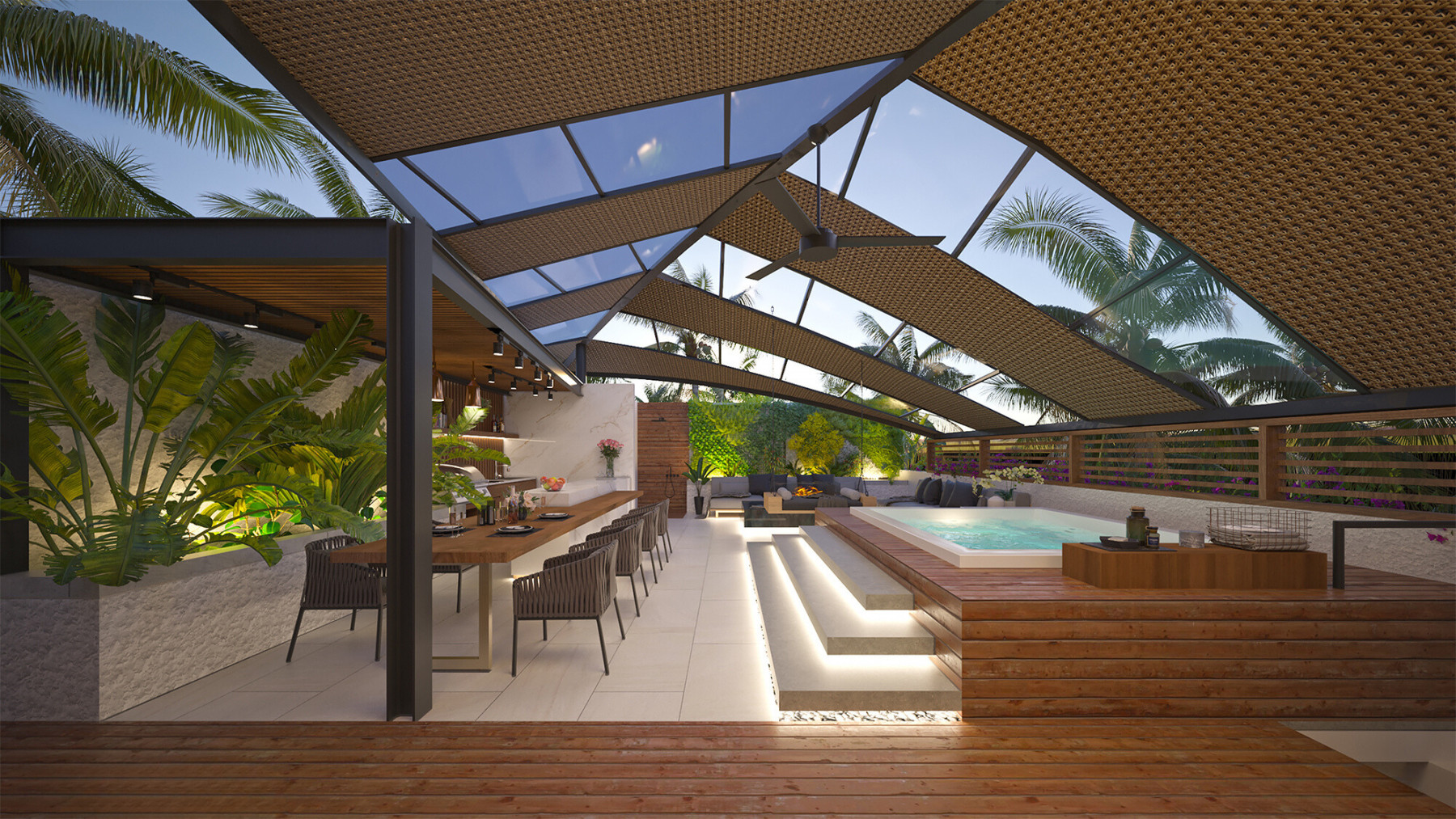 LUXURY APARTMENT PENTHOUSE FULLY FURNISHED DI BATU BOLONG CANGGU