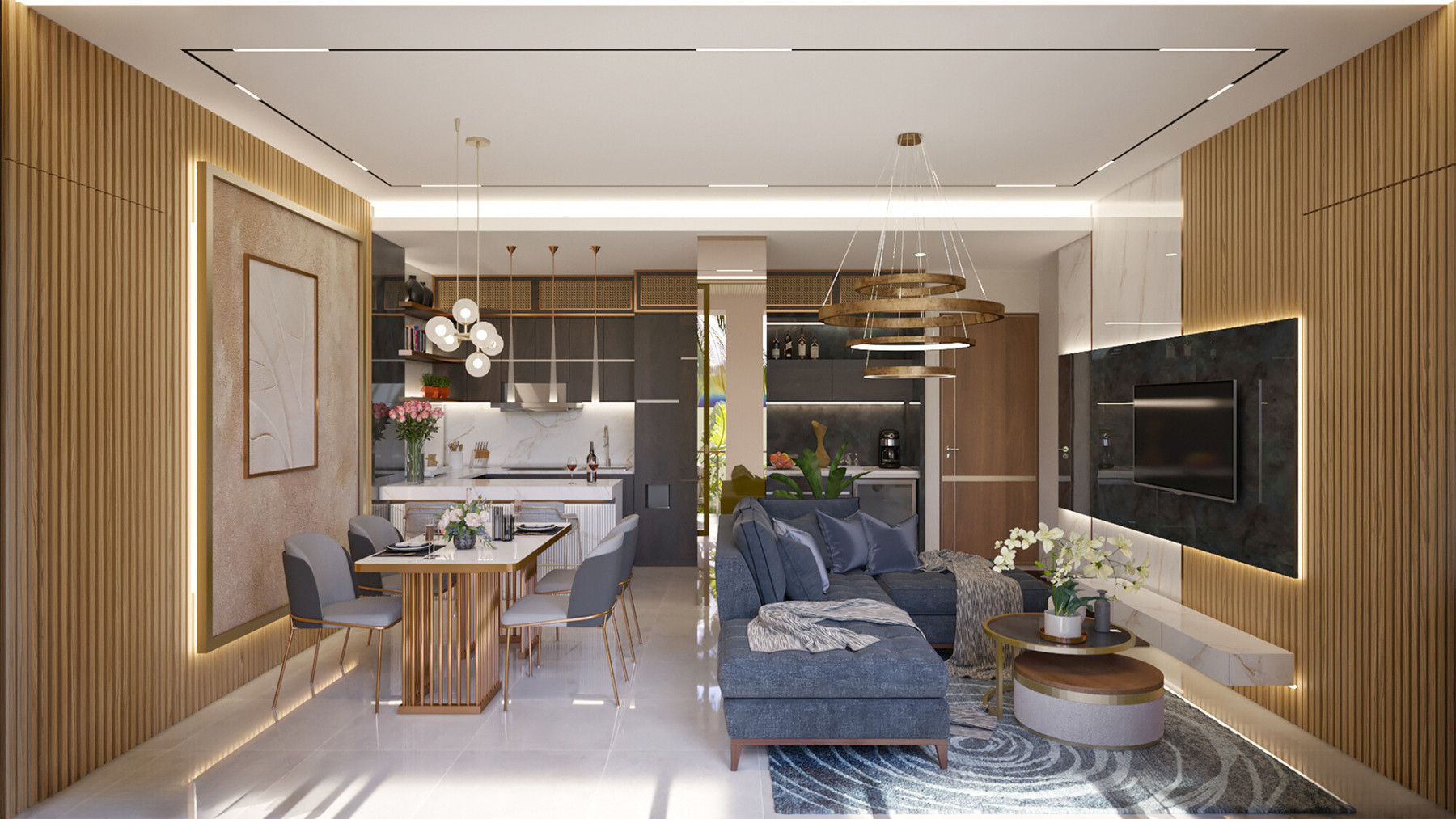 LUXURY APARTMENT PENTHOUSE FULLY FURNISHED DI BATU BOLONG CANGGU