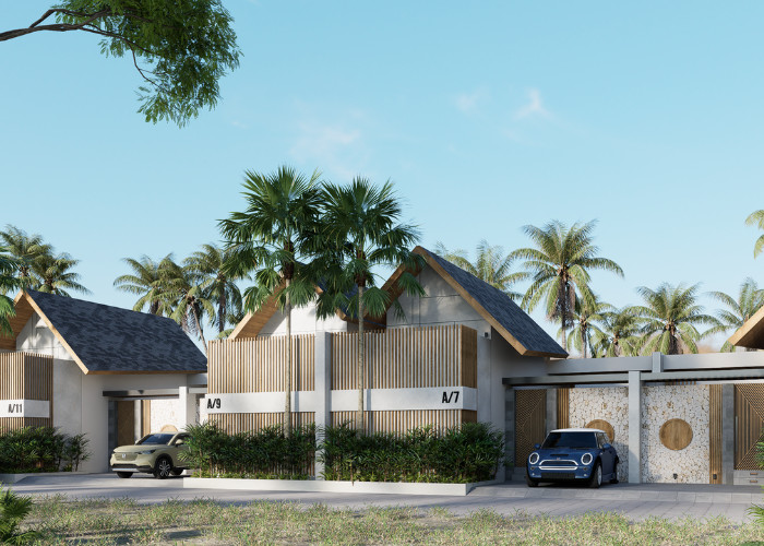 VILLA 2 BEDROOM PRIVATE POOL TERMURAH DI CANGGU