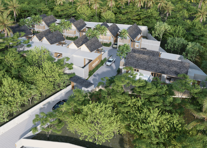 VILLA 2 BEDROOM PRIVATE POOL TERMURAH DI CANGGU