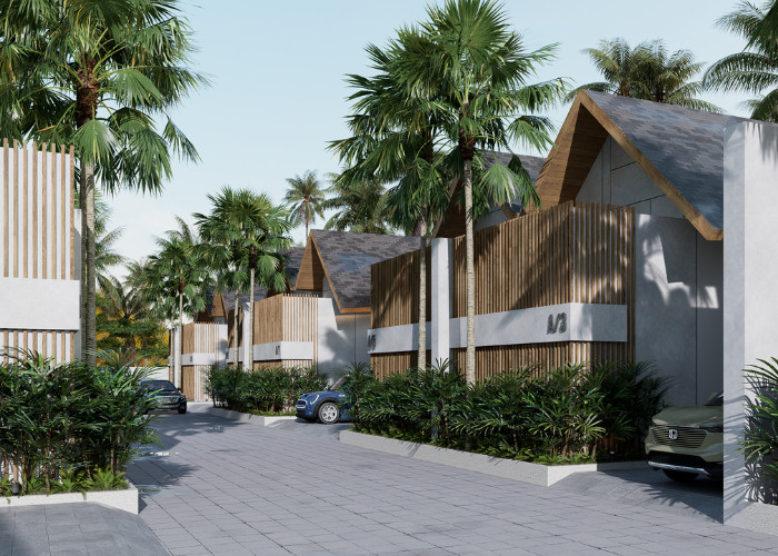 VILLA 3 BEDROOM PRIVATE POOL TERMURAH DI CANGGU