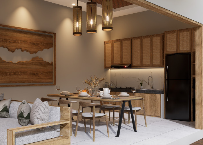 VILLA 3 BEDROOM PRIVATE POOL TERMURAH DI CANGGU