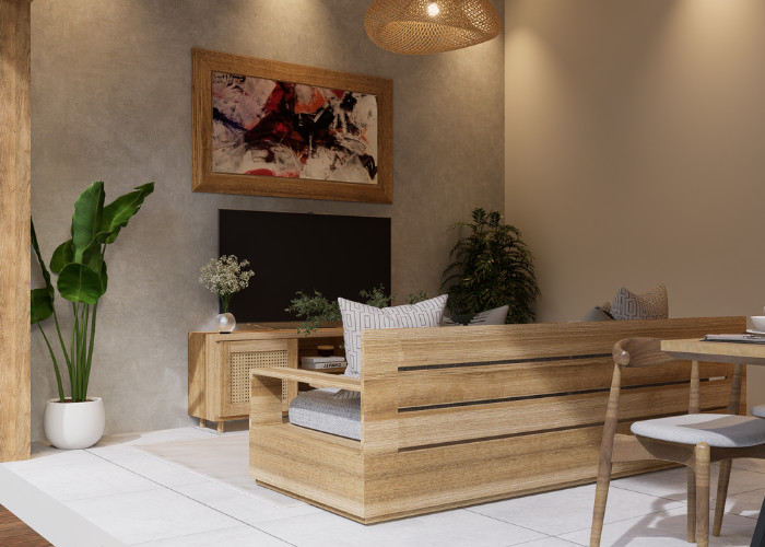 VILLA 3 BEDROOM PRIVATE POOL TERMURAH DI CANGGU