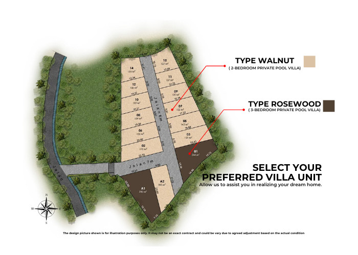 VILLA 3 BEDROOM PRIVATE POOL TERMURAH DI CANGGU