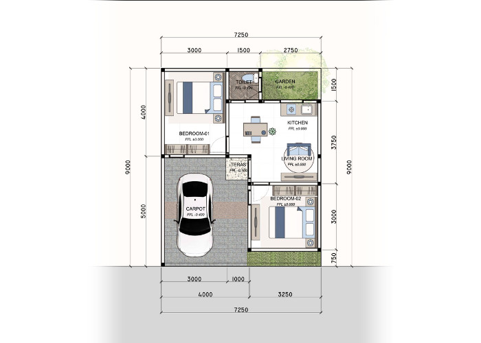 RUMAH MURAH KESIMAN DENPASAR TIMUR DEKAT SANUR