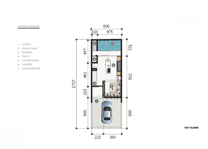 VILLA EKSLUSIF DEKAT PANTAI DI SEDAP MALAM SANUR
