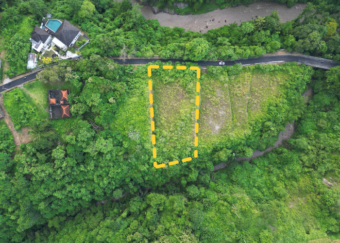 LAHAN CANTIK DEKAT SUKAWATI DAN AIR TERJUN TEGENUNGAN