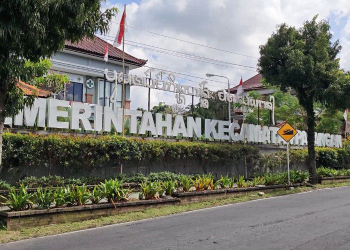 LAHAN AKSES JALAN RAYA DAN SUNGAI AYUNG DI PAYANGAN BALI