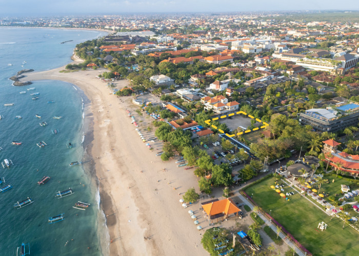 LAHAN PREMIUM DEPAN PANTAI JERMAN DI KUTA BALI