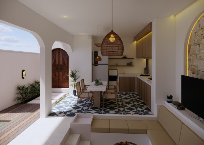 VILLA ESTETIK PINGGIR JALAN UTAMA NUSA DUA