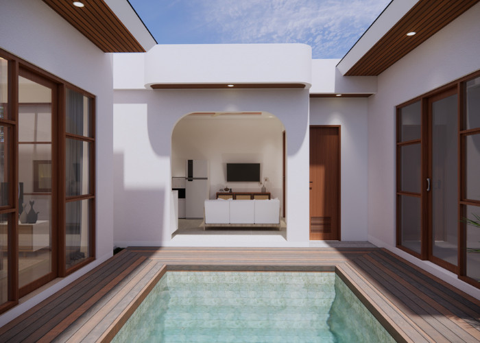 VILLA ESTETIK PINGGIR JALAN UTAMA NUSA DUA