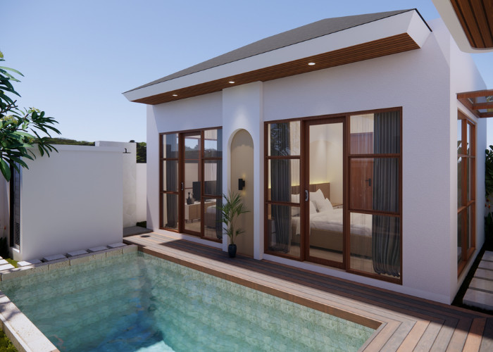 VILLA ESTETIK PINGGIR JALAN UTAMA NUSA DUA