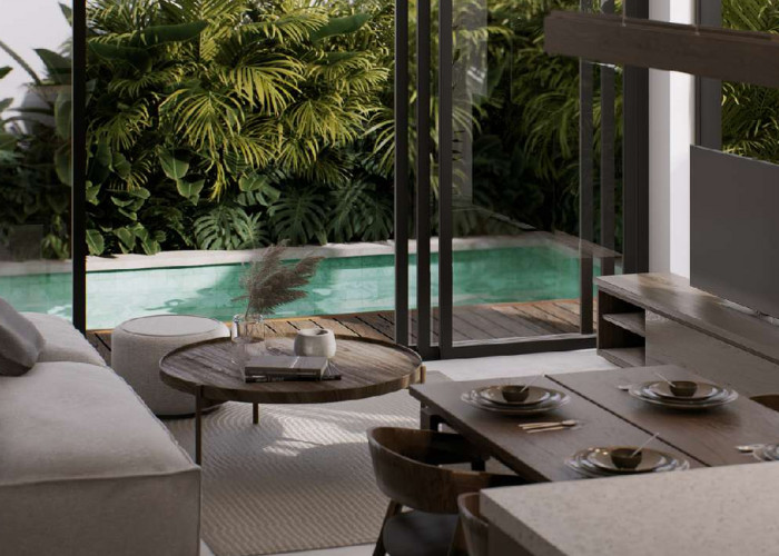VILLA BARU TEPI SAWAH DI KEROBOKAN BALI