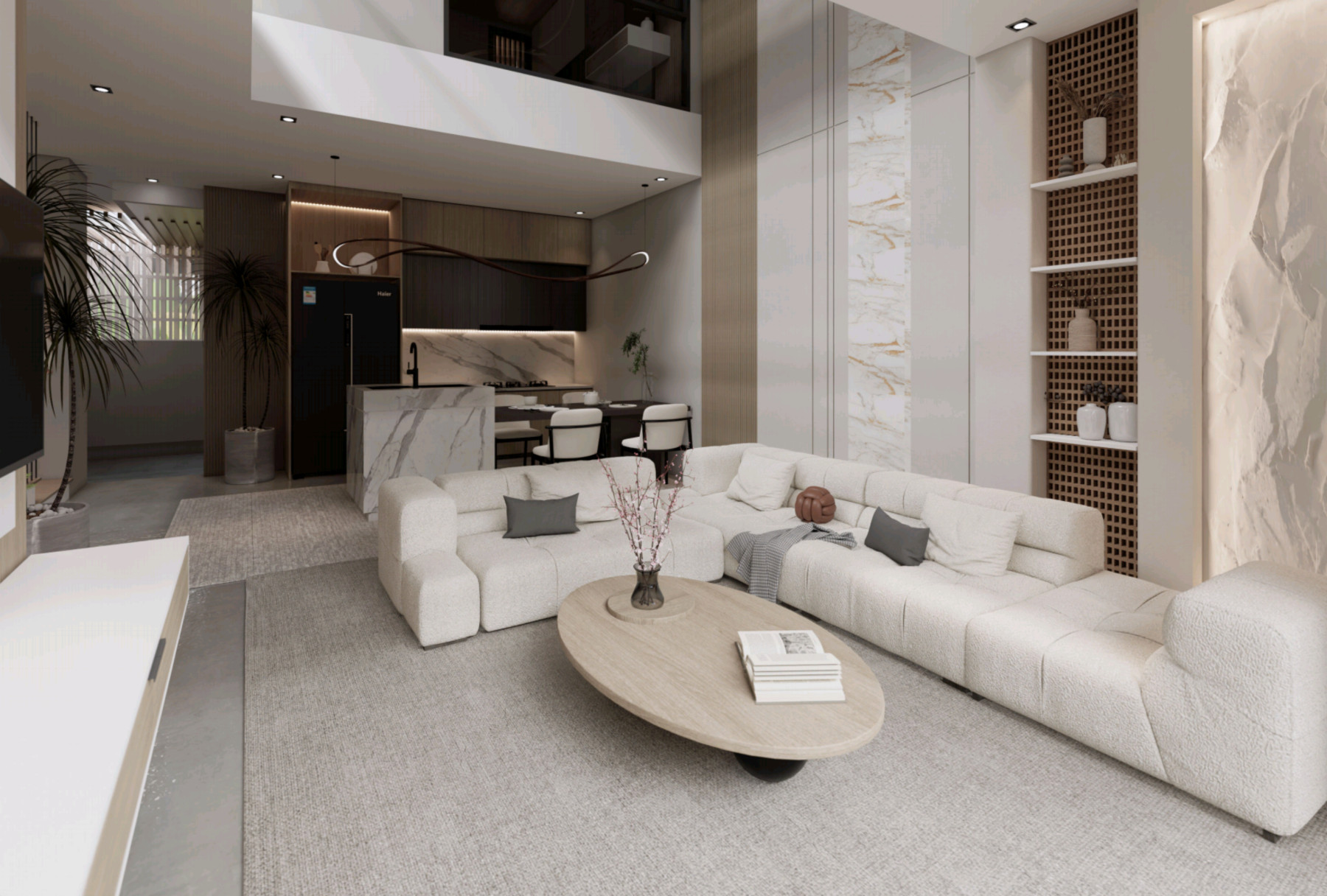 VILLA BARU LUXURY DI BYPASS SANUR BALI - TIPE SERUNI 125 SQM 2 BEDROOMS