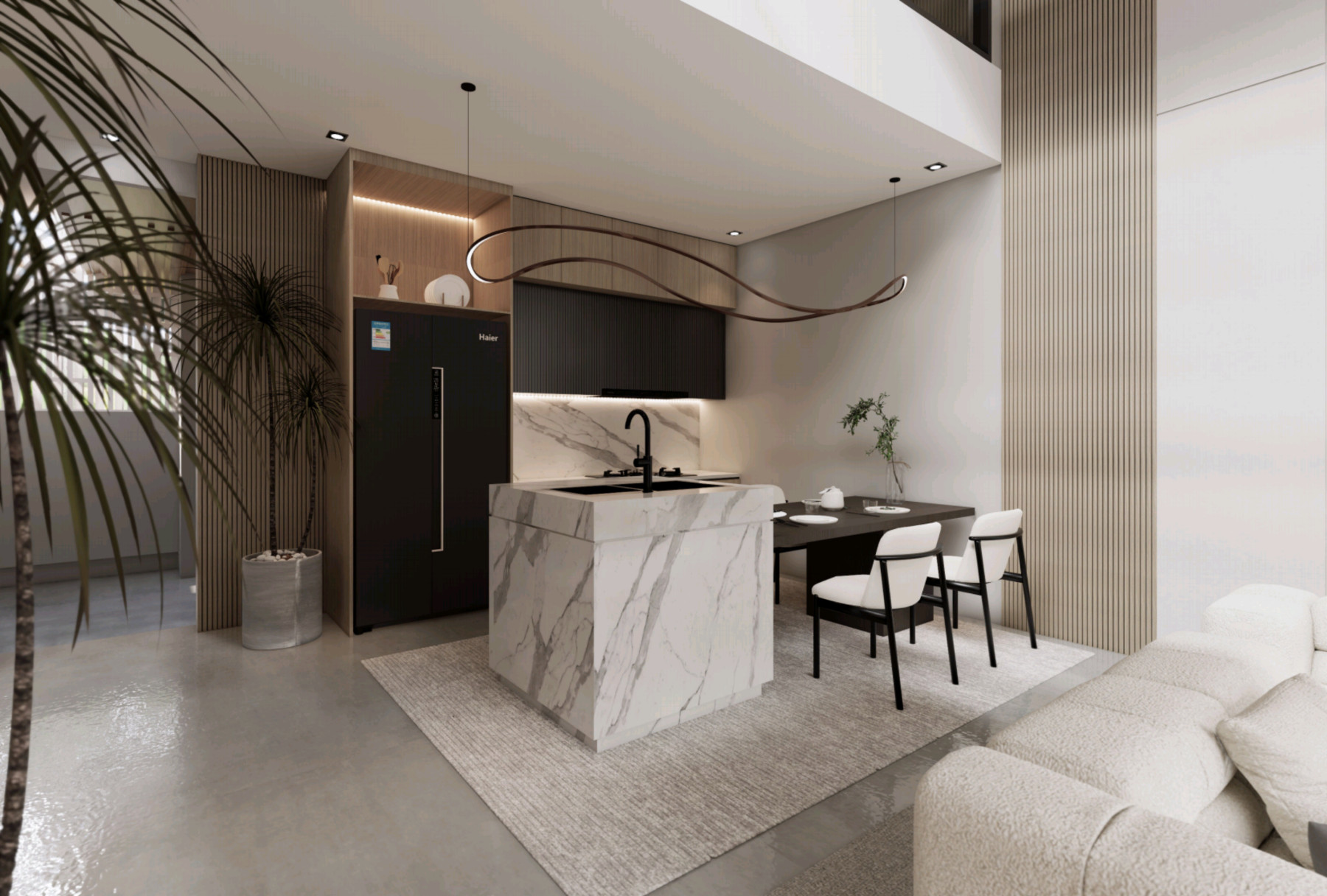 VILLA BARU LUXURY DI BYPASS SANUR BALI - TIPE SERUNI 125 SQM 2 BEDROOMS