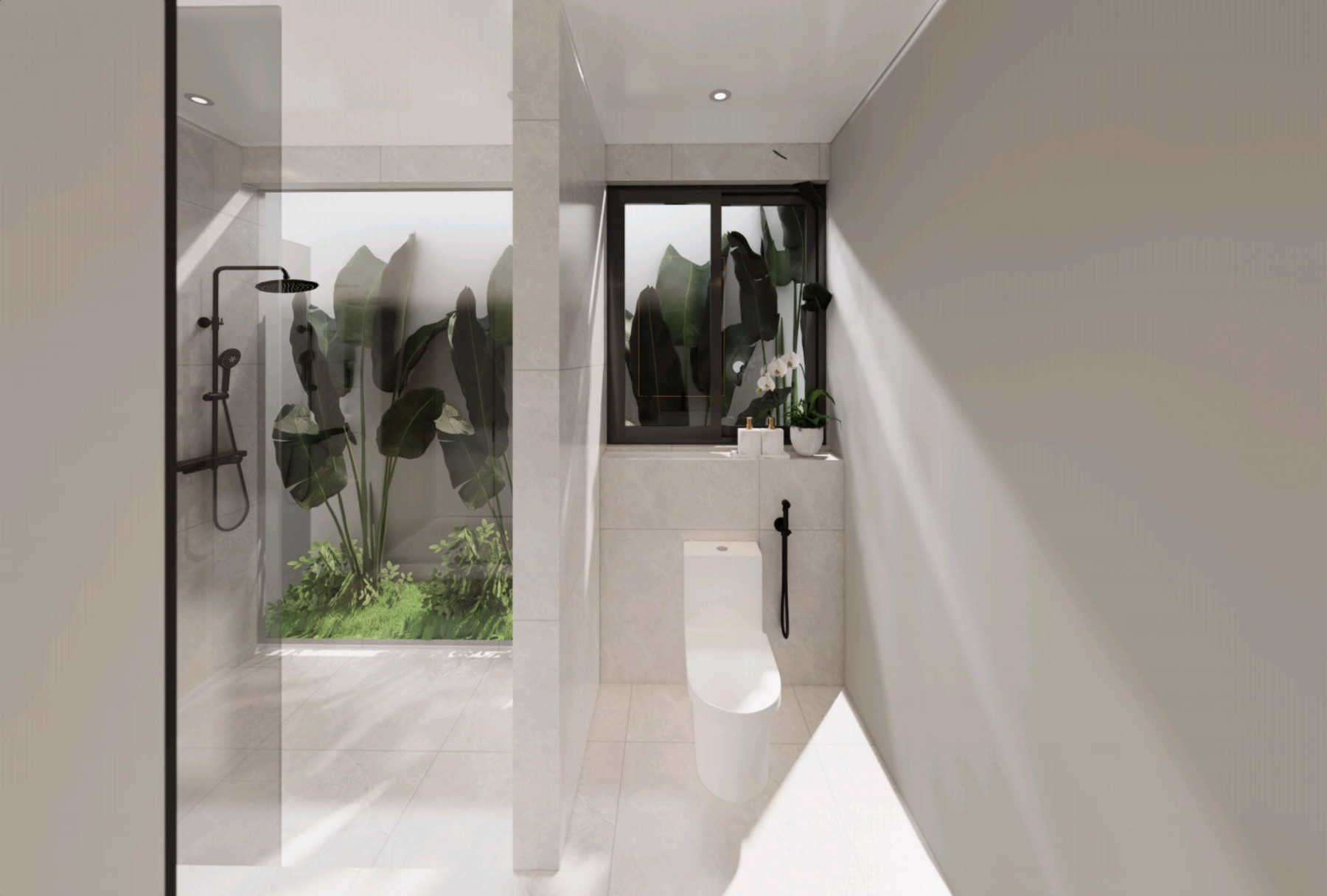 VILLA BARU LUXURY DI BYPASS SANUR BALI - TIPE SERUNI 125 SQM 2 BEDROOMS