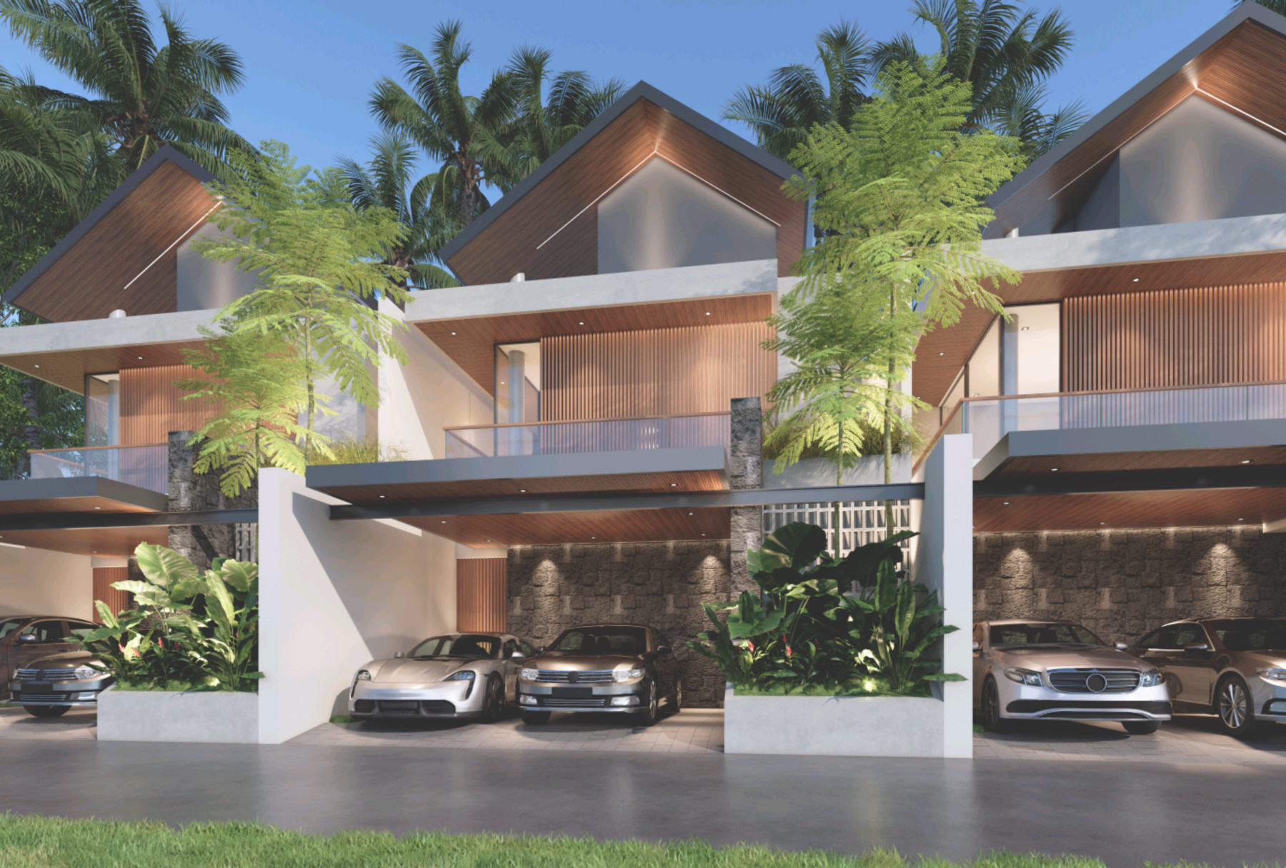 VILLA BARU LUXURY DI BYPASS SANUR BALI - TIPE ADERA 150 SQM 3 BEDROOMS