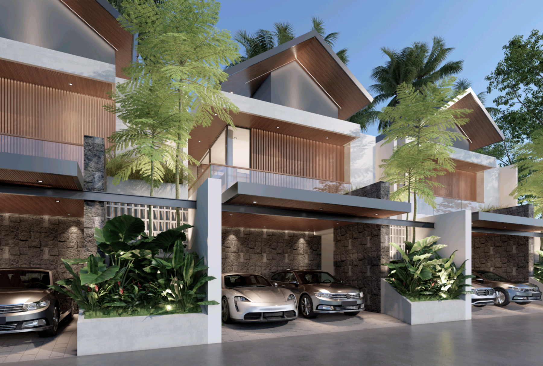 VILLA BARU LUXURY DI BYPASS SANUR BALI - TIPE ADERA 150 SQM 3 BEDROOMS