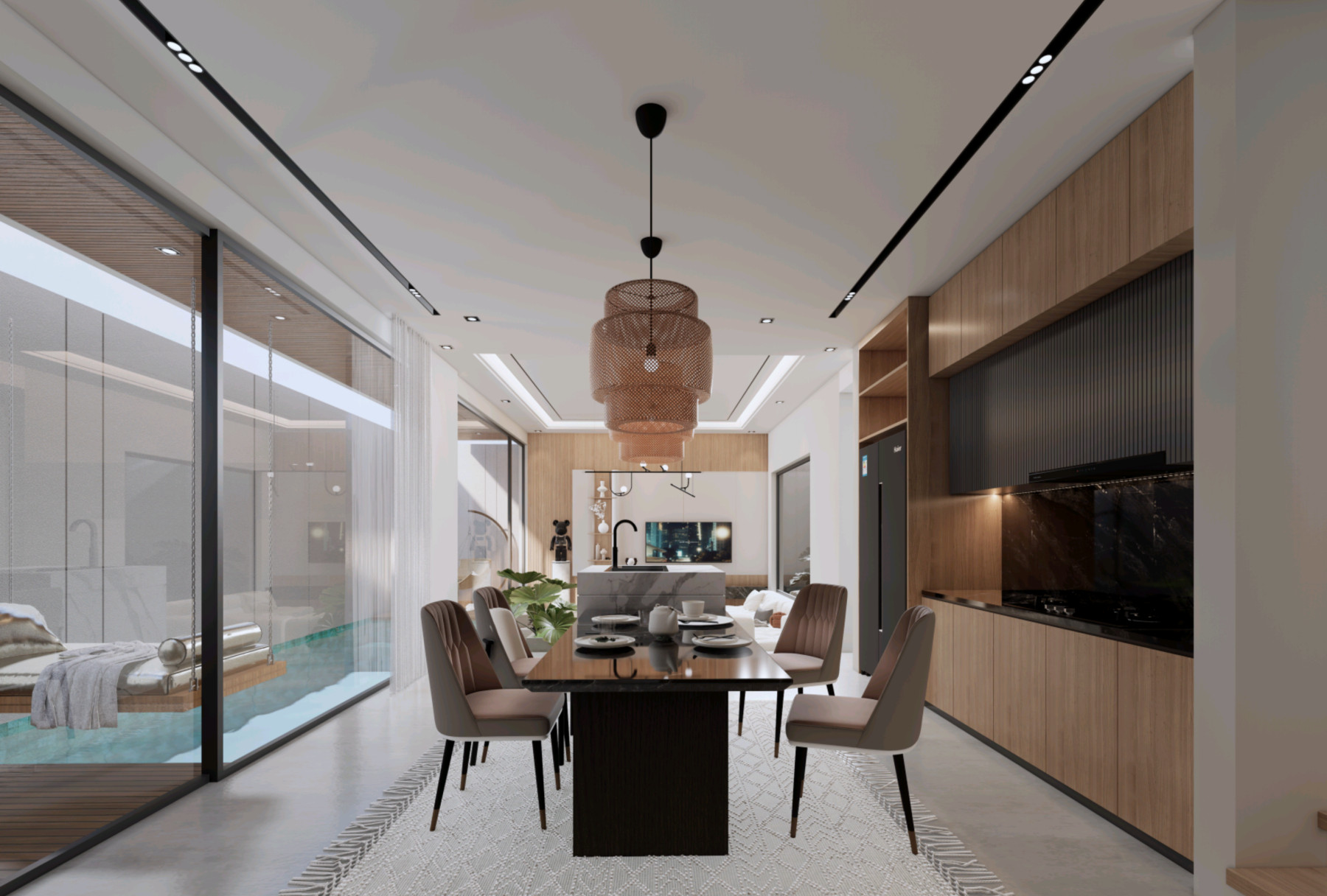 VILLA BARU LUXURY DI BYPASS SANUR BALI - TIPE ADERA 150 SQM 3 BEDROOMS