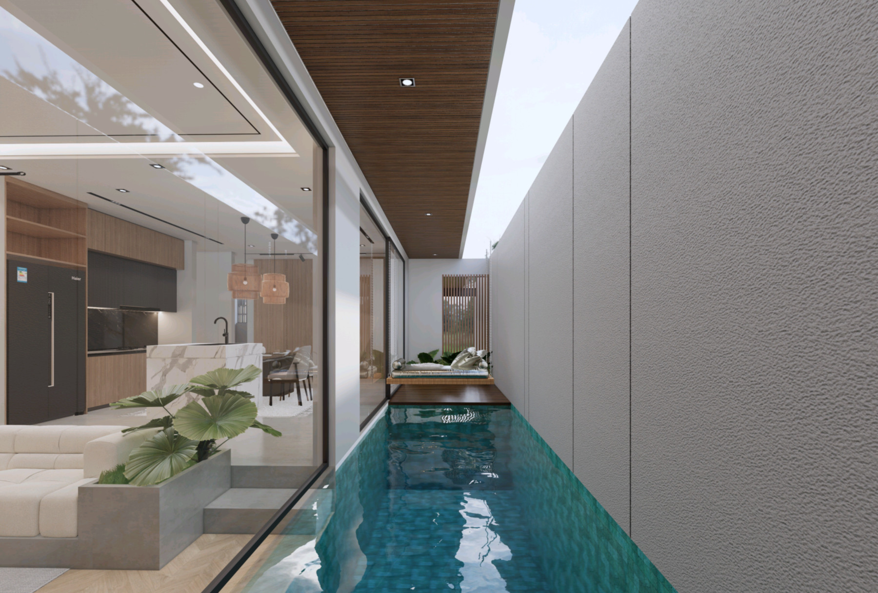 VILLA BARU LUXURY DI BYPASS SANUR BALI - TIPE ADERA 150 SQM 3 BEDROOMS