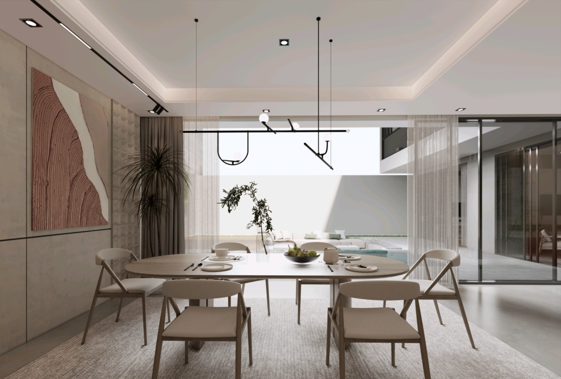 VILLA BARU LUXURY DI BYPASS SANUR BALI - TIPE DAMAR 300 4 BEDROOMS