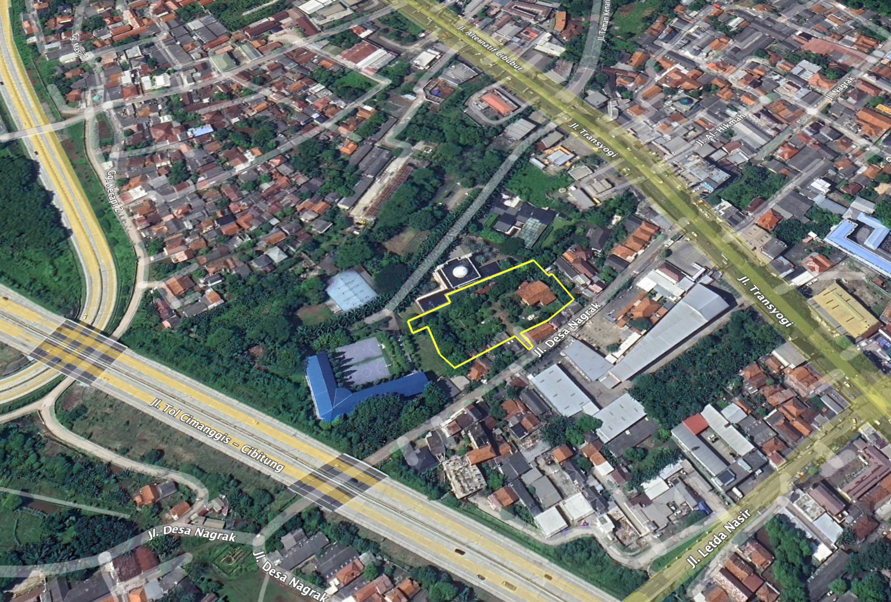 LAHAN STRATEGIS DI KAWASAN KOMERSIAL CIBUBUR BOGOR