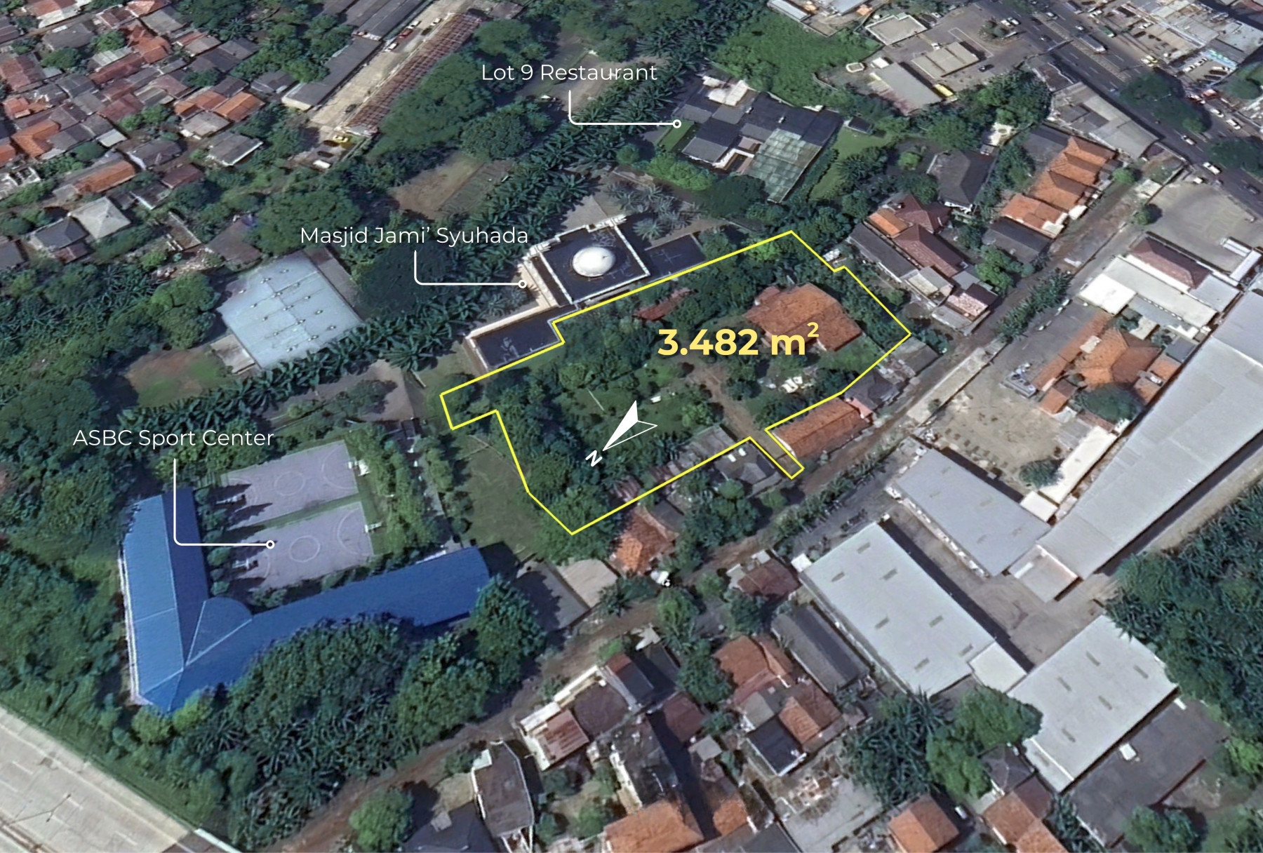 LAHAN STRATEGIS DI KAWASAN KOMERSIAL CIBUBUR BOGOR