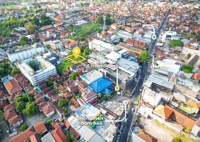 TANAH KOSONG DI GROUND ZERO LEGIAN KUTA