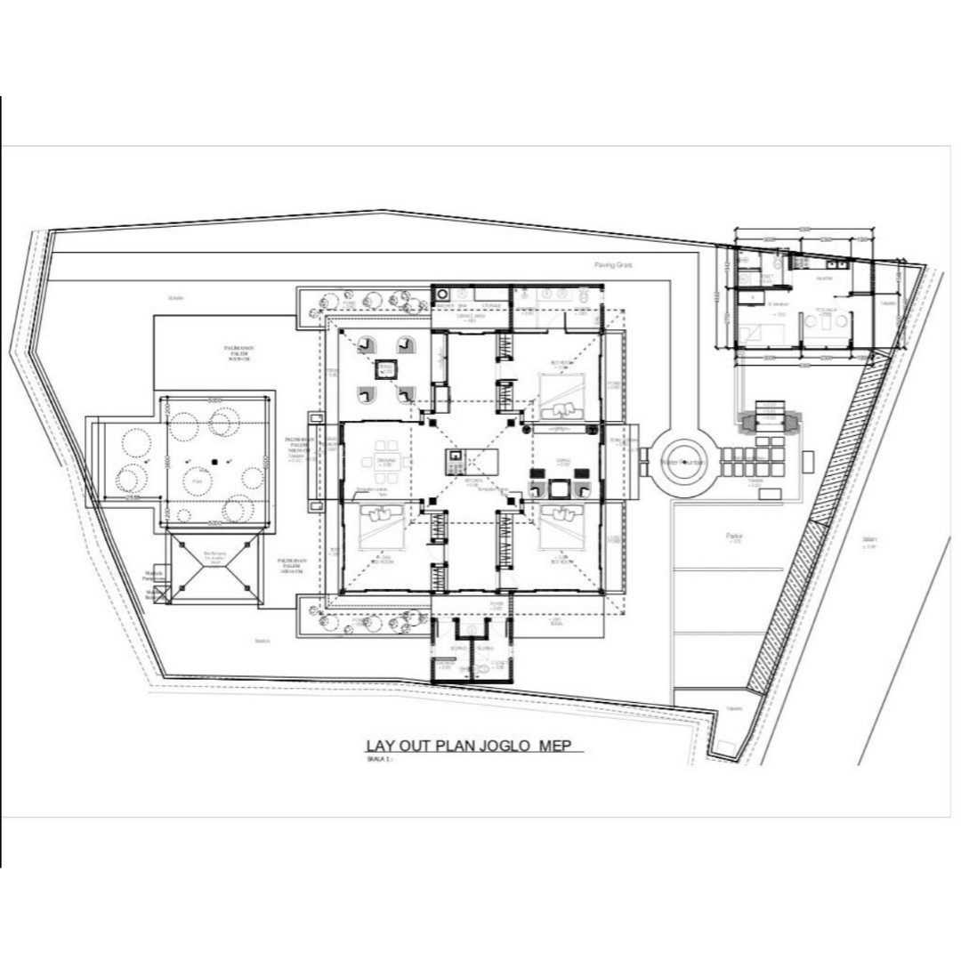 TANAH HADAP SAWAH BONUS JOGLO DI PERERENAN