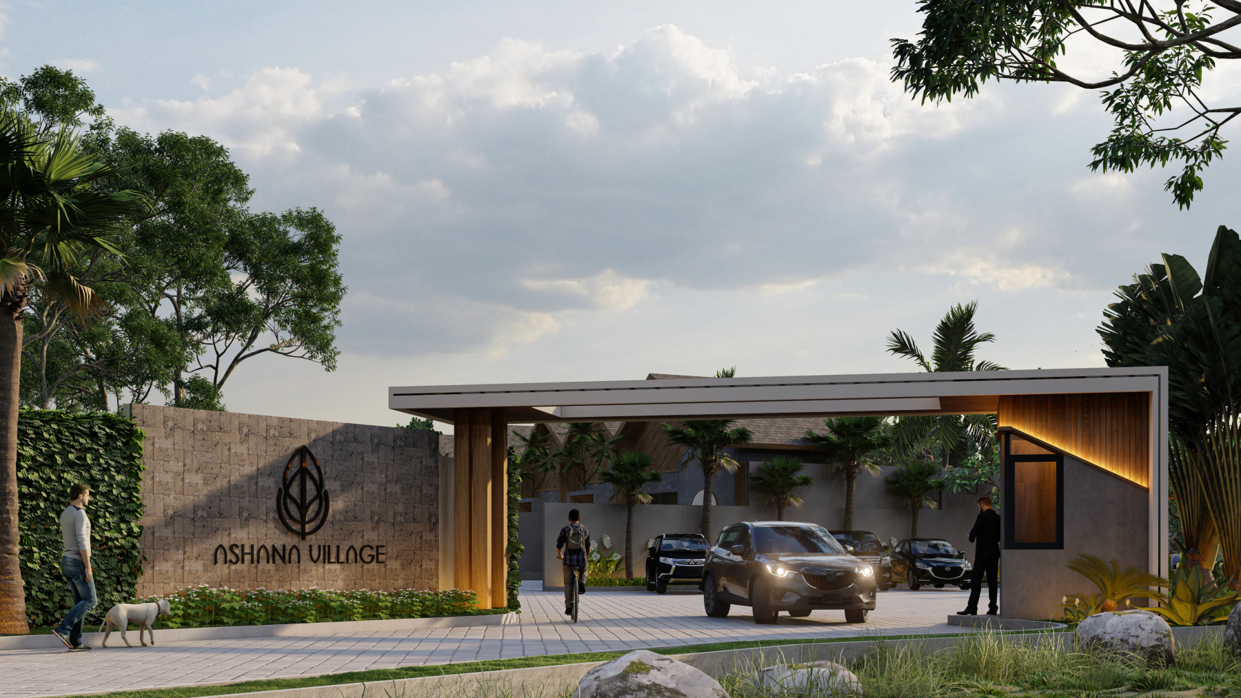 VILLA BARU TROPICAL MODERN DI TABANAN