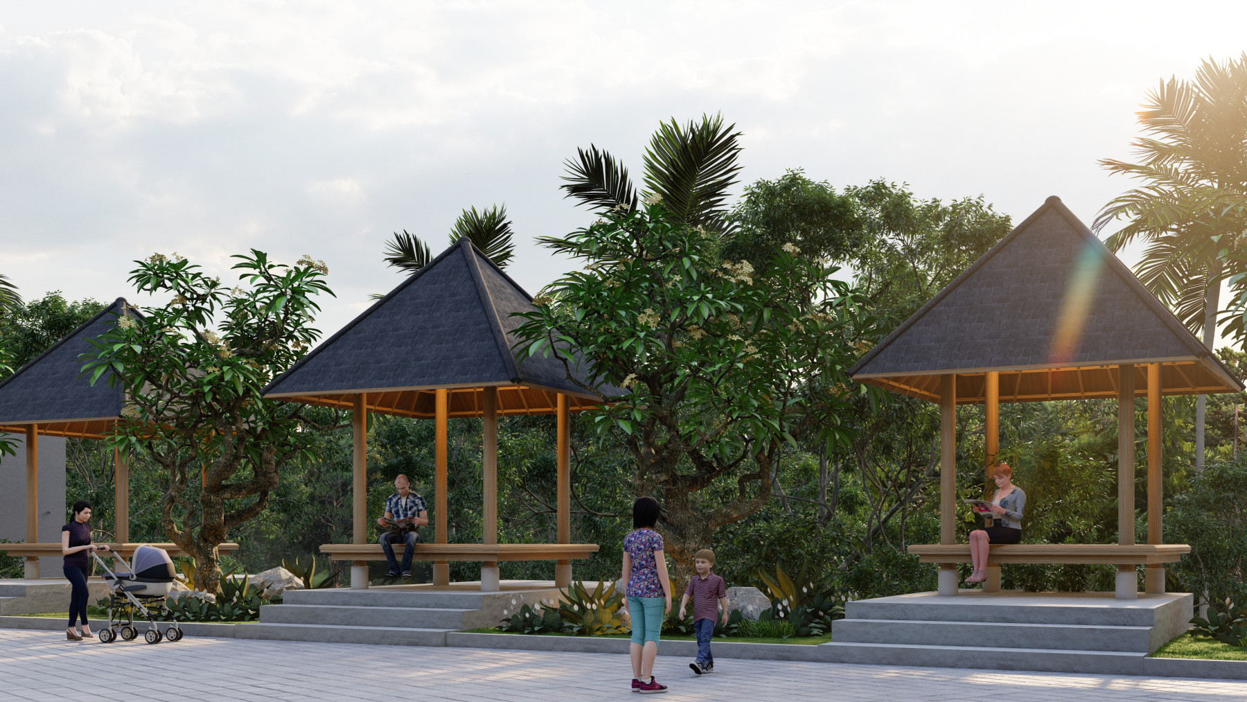 VILLA BARU TROPICAL MODERN DI TABANAN