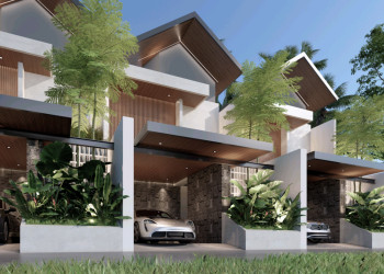 VILLA BARU LUXURY DI BYPASS SANUR BALI - TIPE SERUNI 125 SQM 2 BEDROOMS